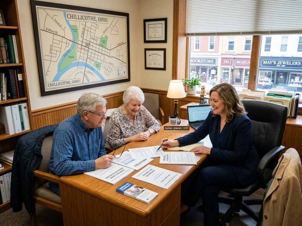 The Best Insurance Agencies & Financial Planners in Chillicothe, Ohio for Nursing Home Medicaid, Annuities, and Senior Life Insurance 2 Can you return a long list of insurance agencies and financial planners in Chillicothe, Ohio that assist with nursing home medicaid, annuities, and senior life insurance?