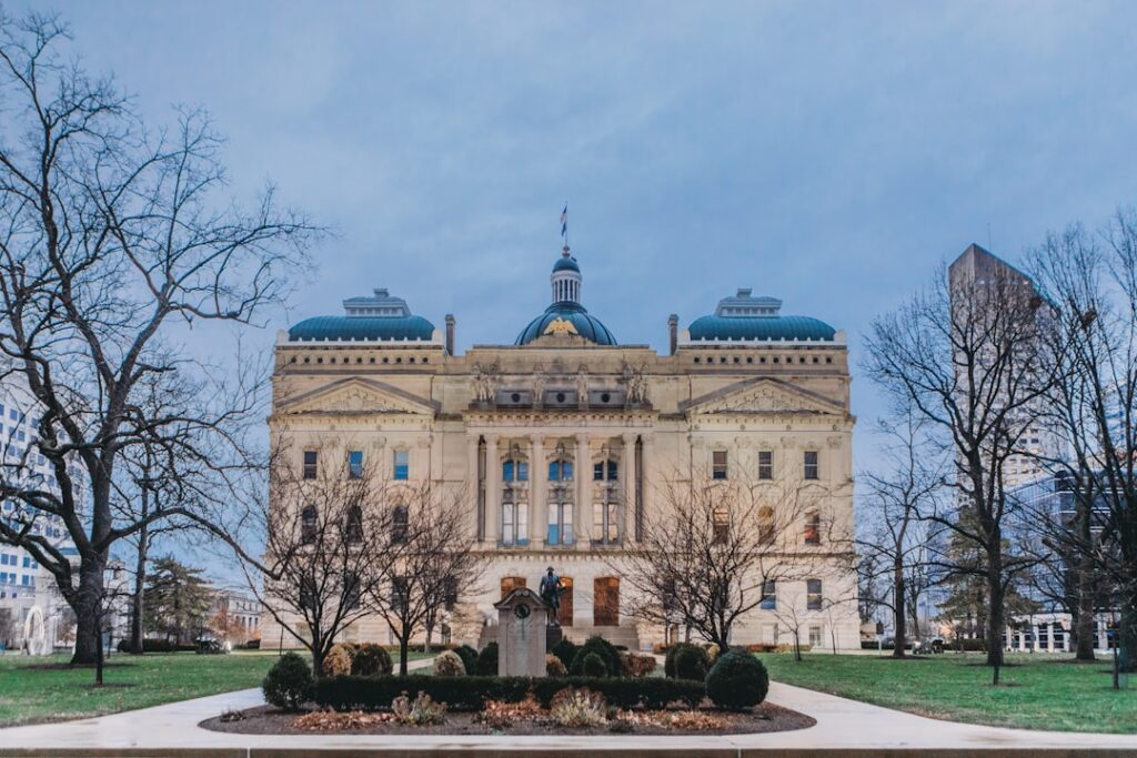 Ohio Statehouse Columbus professional exterior
